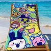 Мультяшное полотенце T-Tamagotchi Быстросохнущие пляжные полотенца Подходят для бассейнов, кемпинга, йоги и спортзала