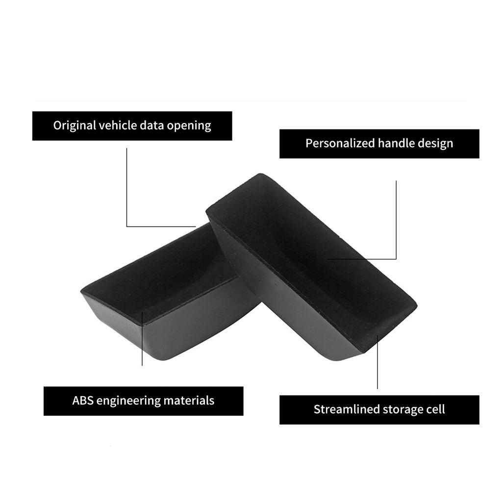 Car Styling For Atto 3 BYD Yuan Plus 2022 2023 Front/Back Door Handle Armrest Storage Box Stowing