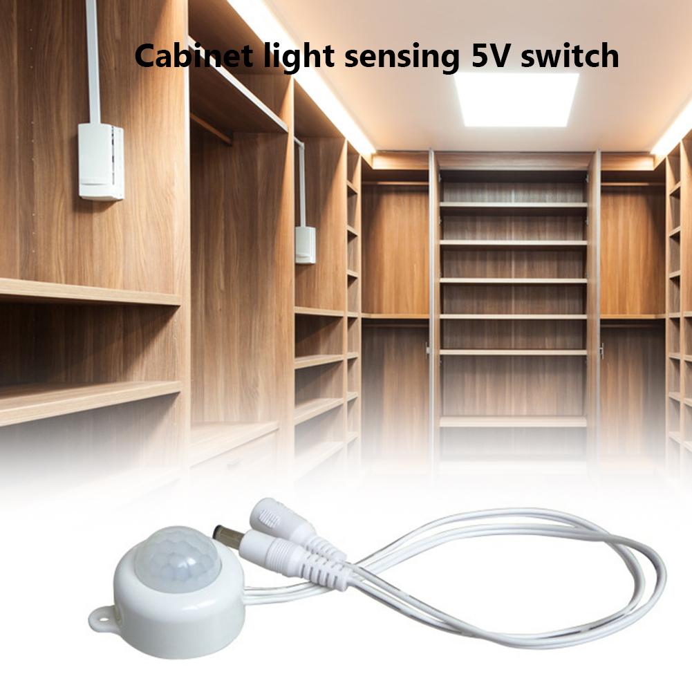 Touch sensor switch Hand Sweep Switch DC 5-24V 2A IR Motion Sensor Hand Wave Scan Smart LED Closet Cabinet light/Wardrobe Lamp