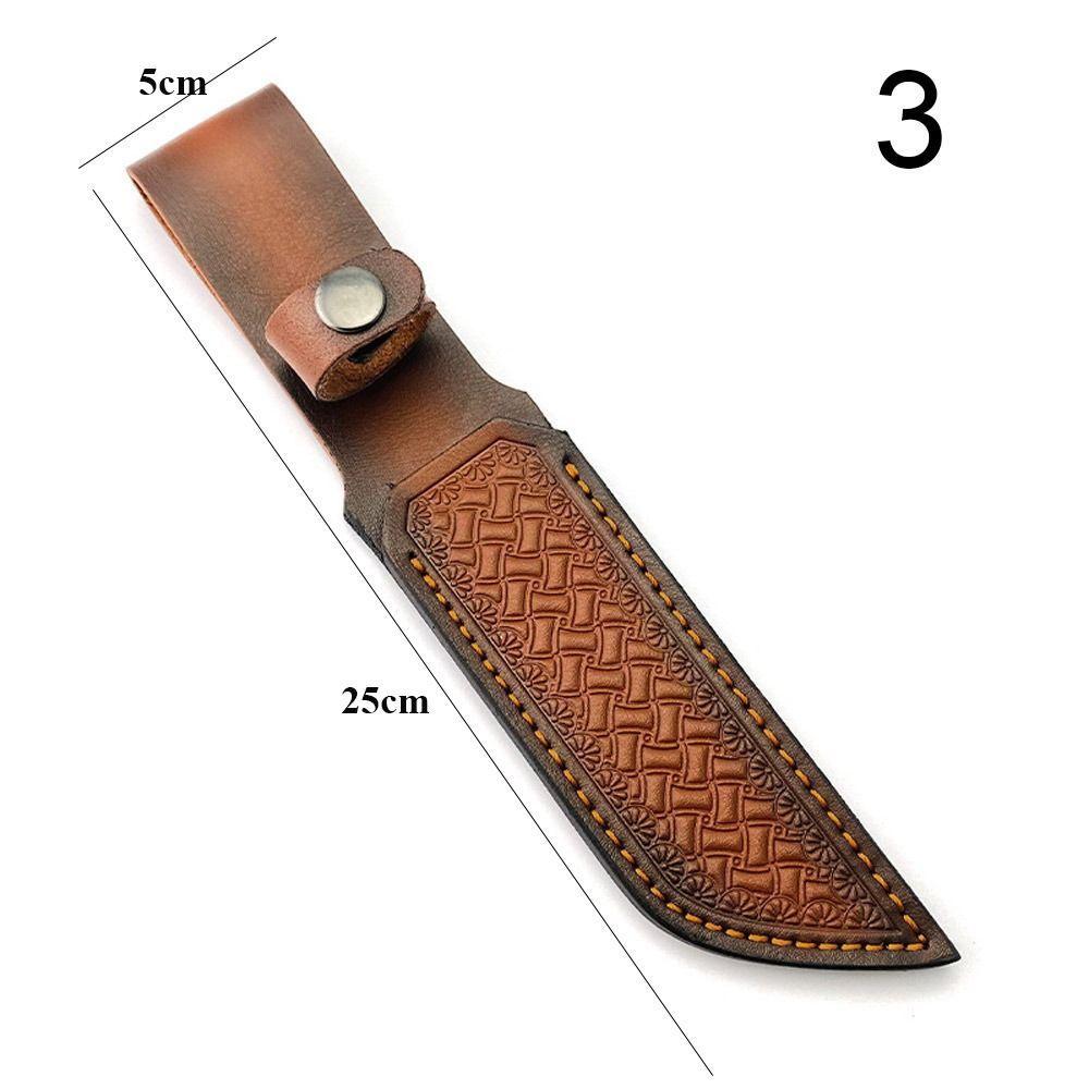 Кожаный чехол для охоты, держатель с петлей для ремня, чехол для прямого ножа, инструмент для кемпинга, чехол для фонарика на открытом воздухе
