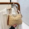 New Ladies Woven Handbag Fashion Summer Straw Crossbody Bag Female Beach Holiday Shopping Messenger Purses Trend Women Bags