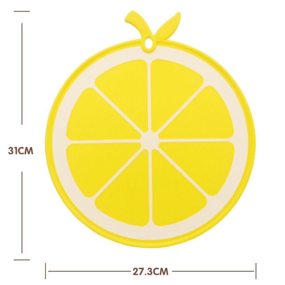 Утолщенная разделочная доска в форме фрукта, пластиковый кухонный гаджет, разделочные доски, прикорм