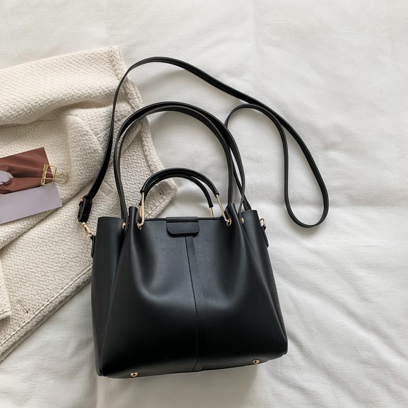 Портативная сумка большого объема в стиле ретро для женщин Tide Commuter Bucket Bag