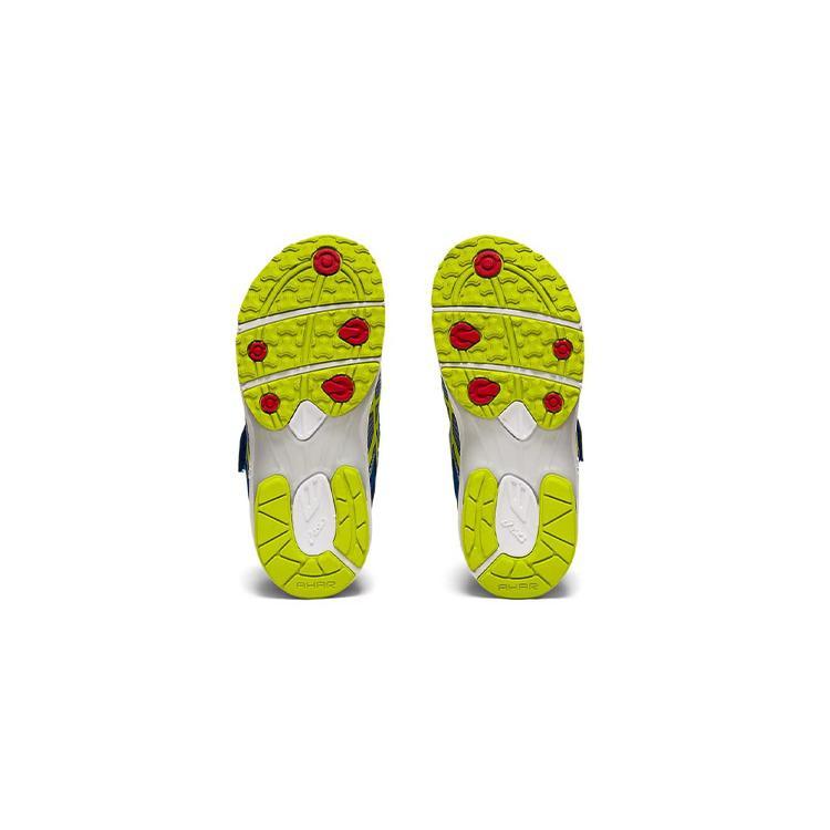 Asics Comfortable Low top Kids' Running Shoes Blue Yellow Silver Children Aged 3 7 Years Old 1144A174-402