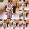 Plush Animal Keychain With Soft Short Pile For Kids And Gift Use
