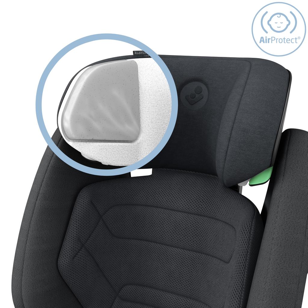 Совместим с креплением ISOFIX и ремнем безопасности RODIFIXPRO2 AUTHENTICGRAPHITE Rodifix Pro 2 Authentic Graphite от 3 с половиной лет