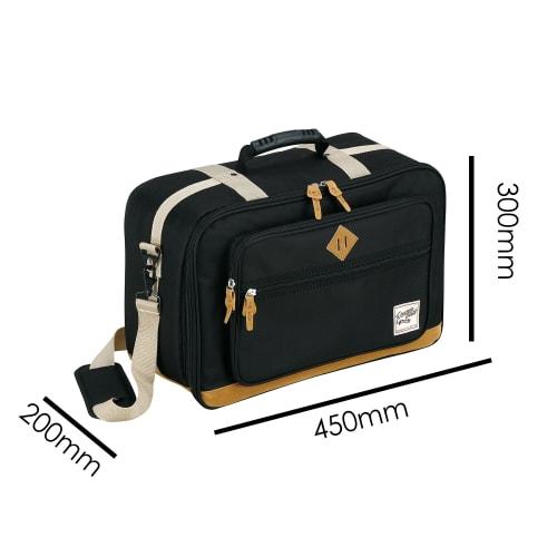 TAMA POWERPAD Designer Collection Single/Twin Drum Pedal Bag, Black, TPB200BK