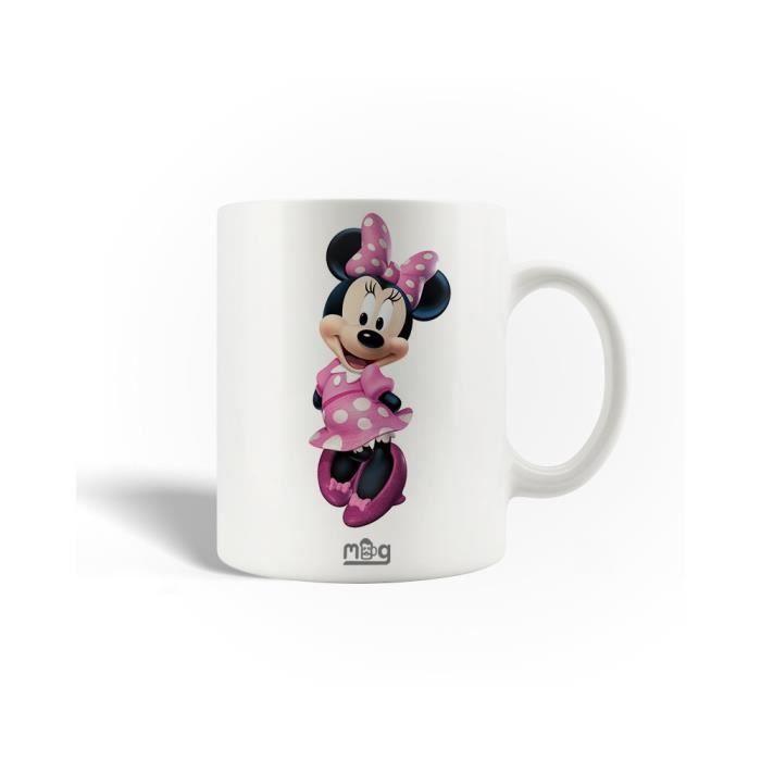 Mug - Minnie Mouse - Rose - Céramique - 30cl - Compatible lave-vaisselle
