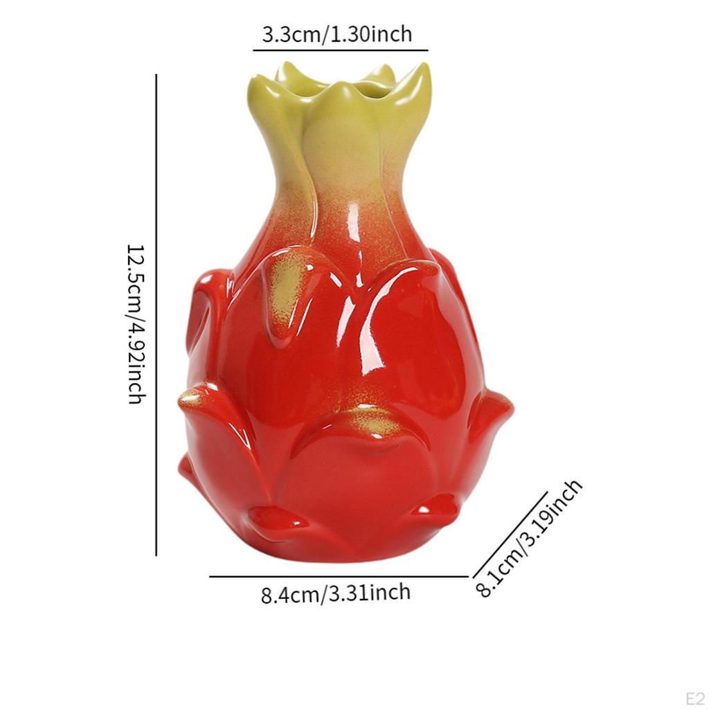 Керамическая ваза для цветов в форме фруктов, центральные украшения для стола, органайзер для букетов