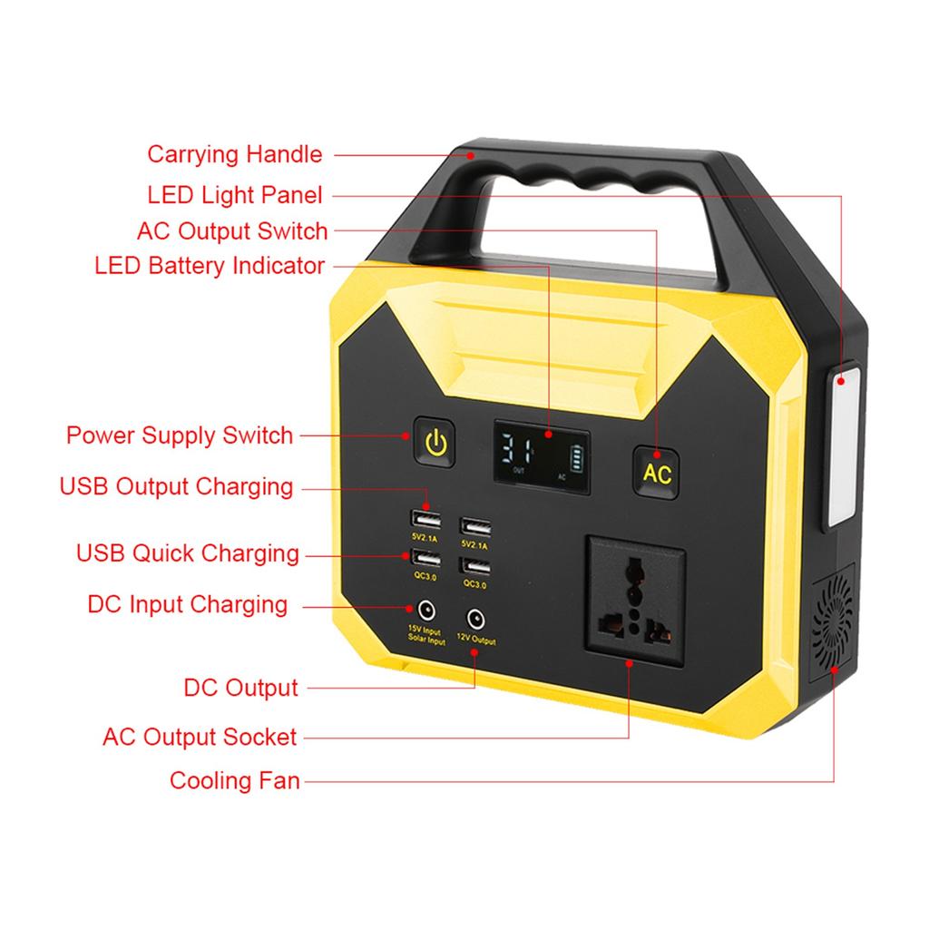 Автомобильный аварийный накопитель энергии Источник питания Портативная мобильная электростанция