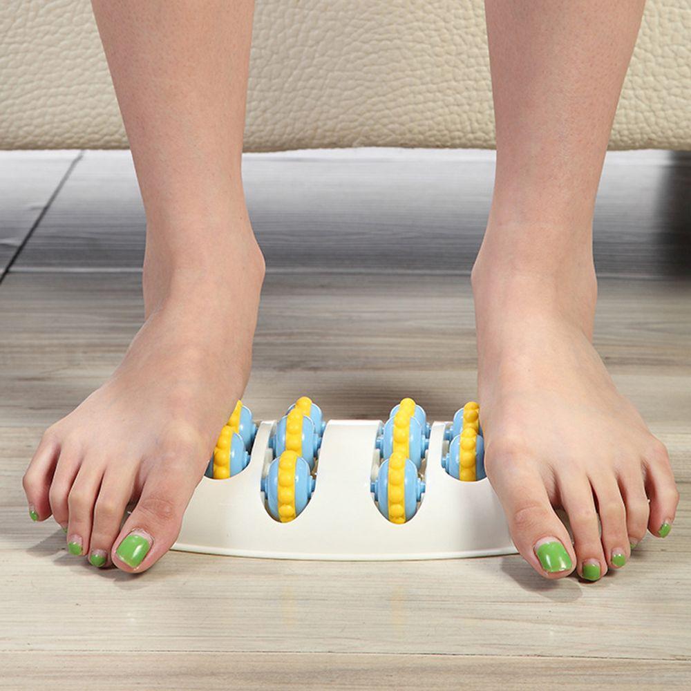 Массажный коврик, массажер, инструмент, 3D ролик шиацу, массажный ролик для ног, роликовое колесо, акупунктурная точка