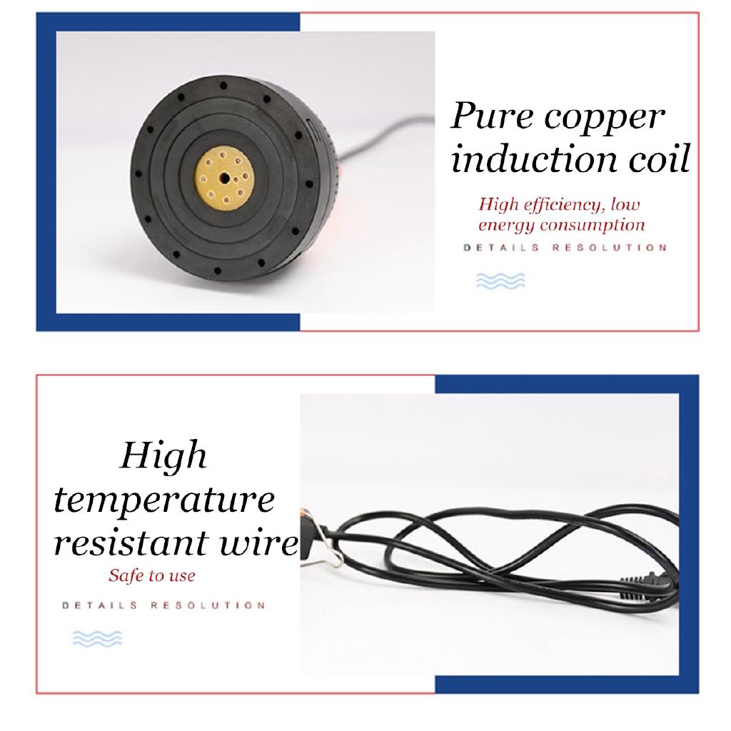 220 В 1200 Вт Машина для запечатывания крышек 20-100 мм Электрический индукционный запечатщик Крышка для бутылок Машина для уплотнения колец