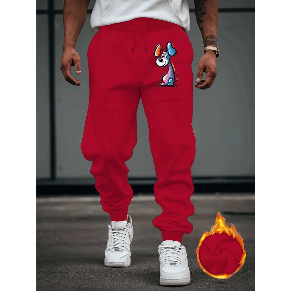 Mens Print Lounge Pants New Style Autumn Winter Male Fashion Streetwear Casual Sporty Sweatpants