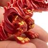 Миниатюрная 3D-печатная модель скелета динозавра, шарнирная фигурка динозавра, коллекционный настольный декор для детей, подростков, взрослых