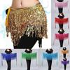 Tassels Belly Dance Waist Chain Belt Shiny Stage Show Accessories Bellydance Costume Prop