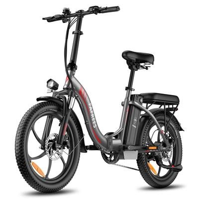 FAFREES F20 Складной Электровелосипед Вездеход Аккумулятор 36V18Ah Мотор 250W Максимальная Скорость 25КМ/Ч 20-дюймовые Широкие Покрышки Максимальный Запас Хода 90КМ Электровелосипед