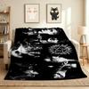 Supernatural Journey Flannel Blanket Throw Blanket Soft Warm Sofa Bed Camping Home Decor Unique Christmas Gift C922100