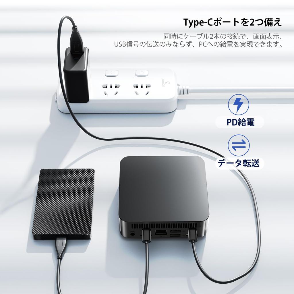 Mini PC 12th generation Intel Twin Lake N150 T9H Windows11 Pro OS miniPC High speed DDR4 Mini PC 4 threads Max VESA compatible Quiet Wired LAN port 3