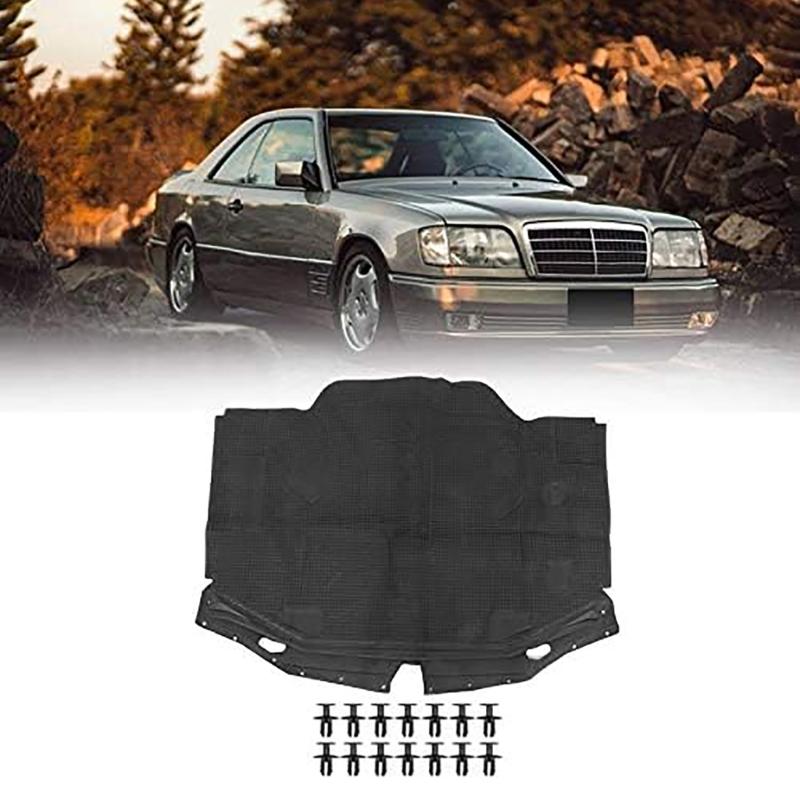 Изоляционная накладка на капот автомобиля для R129 SL320 SL500 SL600 300SL 500SL 600SL 1296802025 92833022628 0140680012 Тепловой коврик