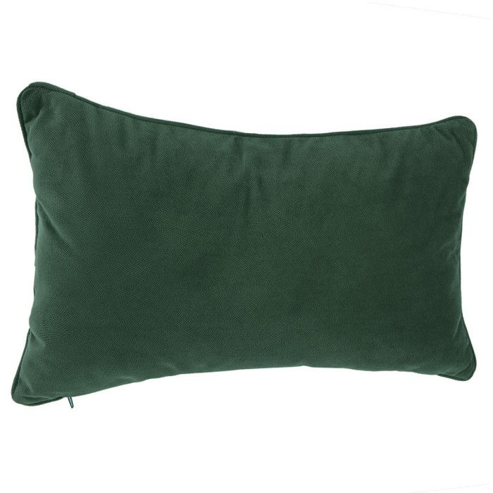 Coussin "Lilou" Effet velours 30 x 50 cm Atmosphera - Vert