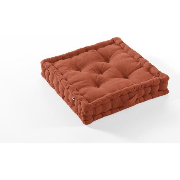 Coussin de sol Kala Terracotta 50cm