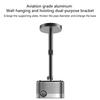Universal Ceiling Mount Projector Bracket 360 Degree Rotatable Hanging Rack Extendable Height for Various Environment