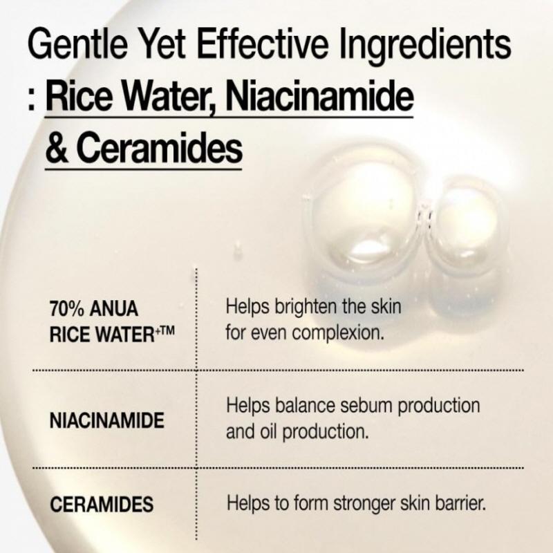 Anua Тоник молочный Rice 70 Glow 250 мл