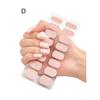 1 комплект полосок лака для ногтей наклейки 24 пальца полная обертка самоклеящиеся гелевые полоски для ногтей художественные наклейки для женщин DIY декор