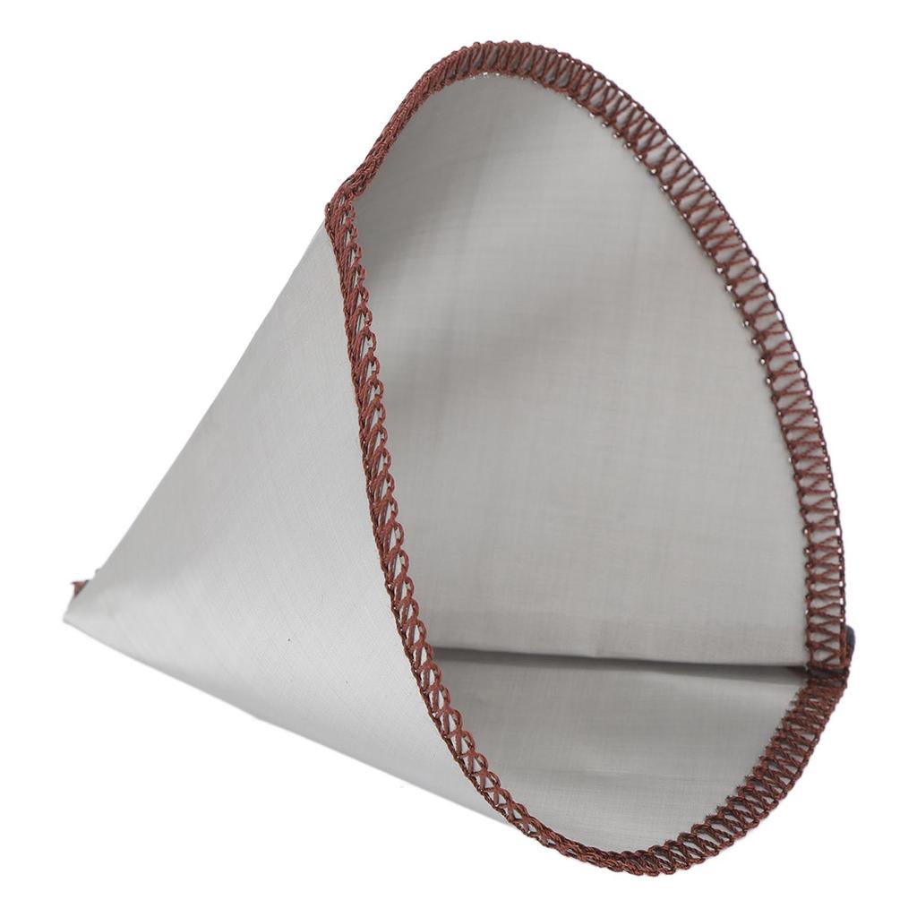 Многоразовый кофейный фильтр конусообразной формы для тонкой фильтрации из нержавеющей стали 304 безбумажный сетчатый кофейный фильтр S