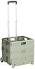 BUNDOK Box Carry Cart Foldable Load Capacity 30kg Khaki BD-318KA