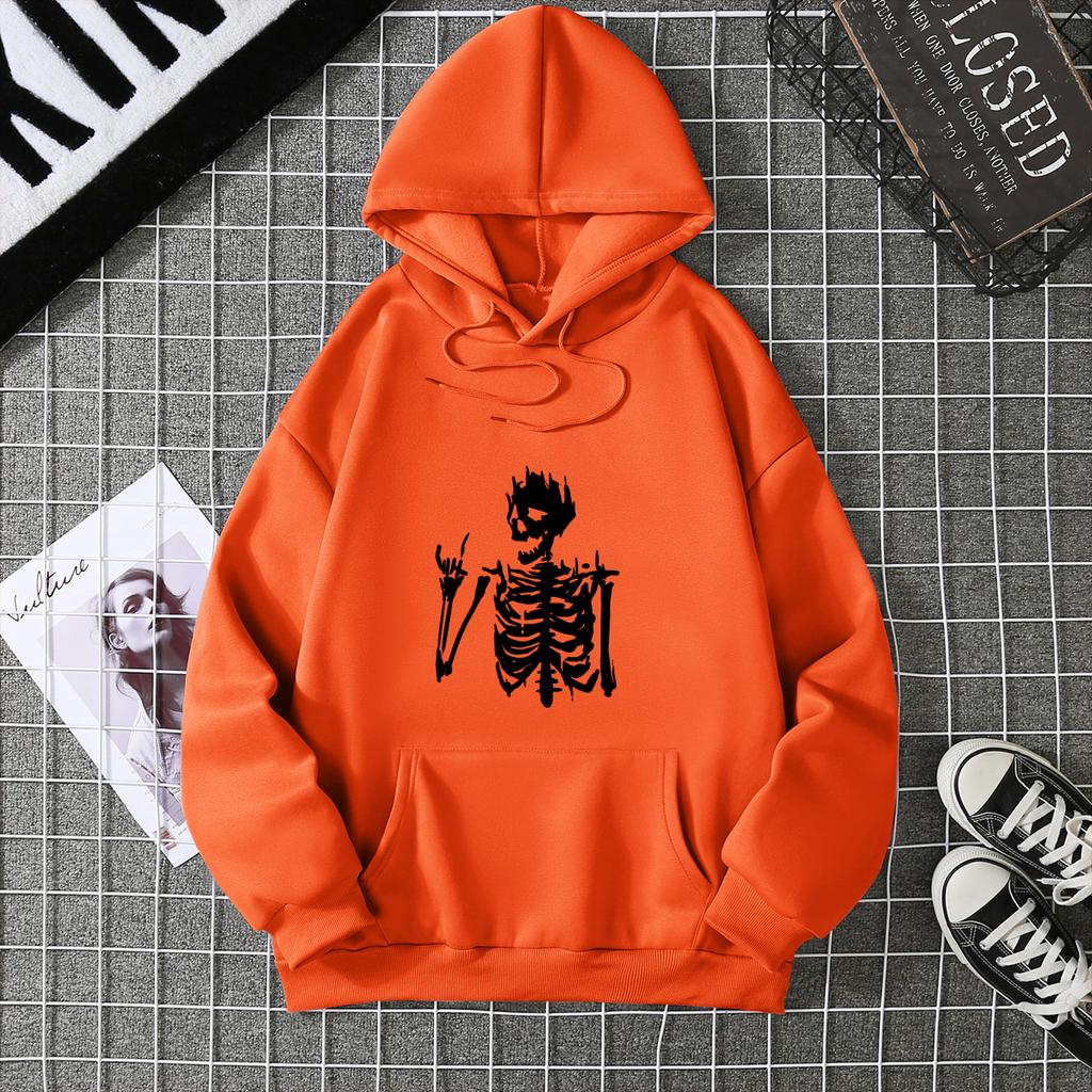 Новая флисовая куртка Осень-Зима 2025 Свободный свитер на Хэллоуин