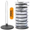 ELYPRO - Revolutionary Tumbler Lid Organizer for Stanley, Yeti Cap Lids- Space-Saving Design - Slim Vertical Storage for Up to 10 Lids , Clutter-Free
