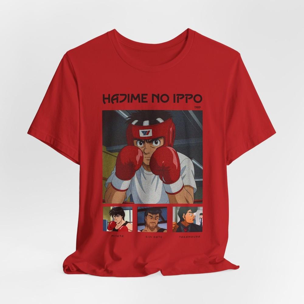 Hajime No Ippo Boxing Tee Unisex Anime Graphic Tshirt For Classic Fans