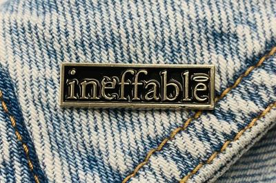 Новый эмалированный штифт, невыразимый металлический разъем, подарок на день рождения, 1 шт.