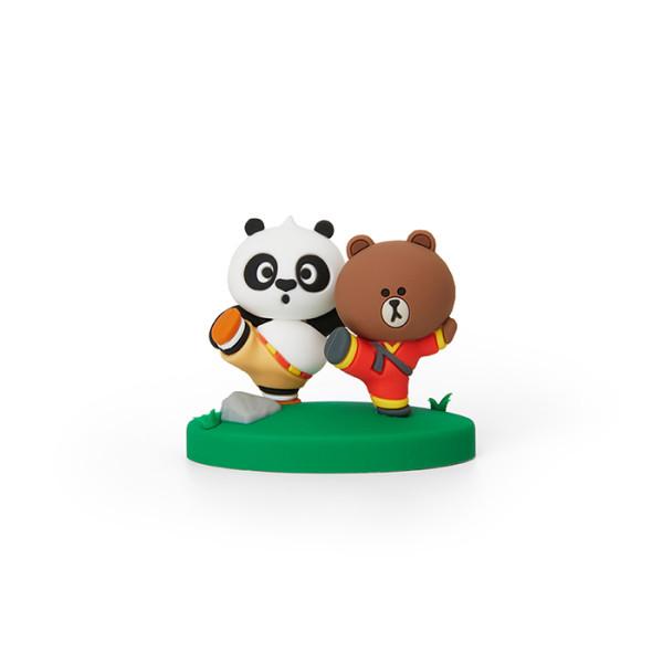 Line Friends l Kung Fu Panda Brown & Po House Figures Mood, etc.