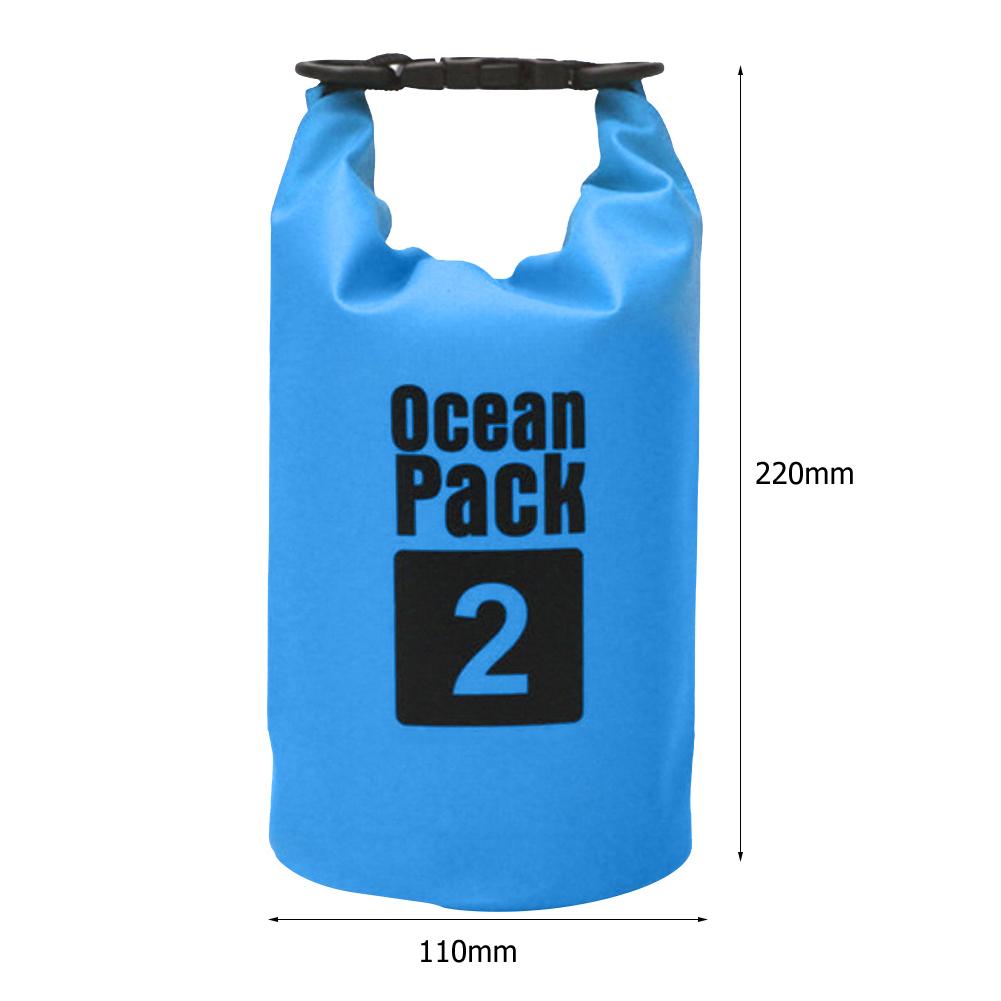 2L 3L 5L 10L 15L Waterproof Dry Bag Swimming Bag Foldable Beach Storage Pack Kayaking Rafting River Trekking Floating Water Sack