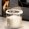 Airtight Round Shape Rice Storage Container Insect-proof Moisture Proof Rice Sealed Box 5/10KG Dry Food Dispenser Noodles