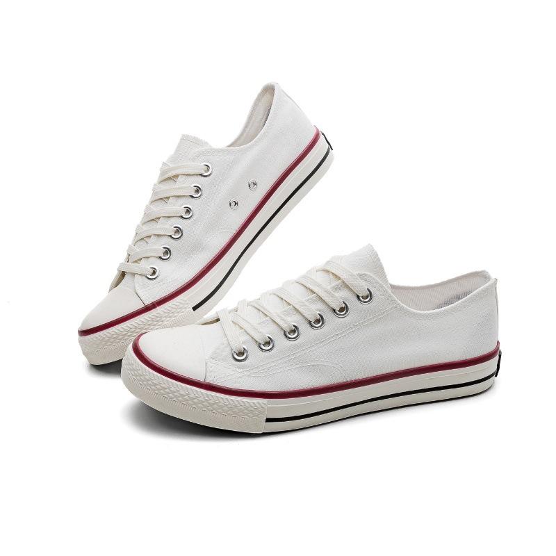 Холщовые туфли мужские повседневные парные мужские туфли низкие маленькие белые туфли классические вулканизированные туфли