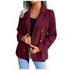 Women's Autumn And Winter Fashion Double-breasted Small Jacket Tops