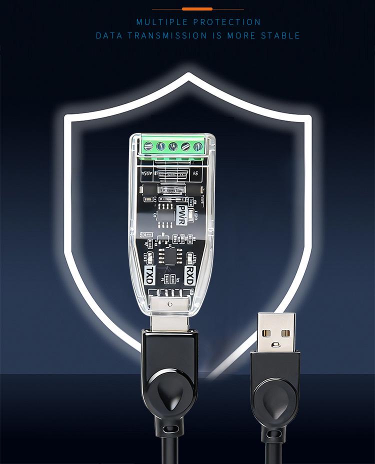 USB to 485/232/422 Converter Module: Industrial-Grade Serial Port Debugger for Laptop