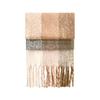Beechfield Unisex Adult Checked Fluffy Scarf