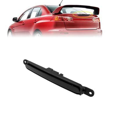 Черный светодиодный стоп-сигнал 3-й лампы крышки багажника для Mitsubishi Lancer EVO X 2008-2016