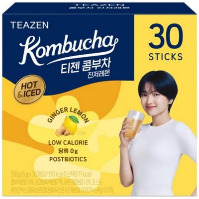 Teazen Чай Комбуча Имбирь Лимон