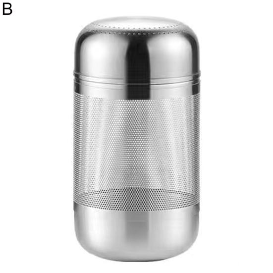 Прочное уплотнение для заварки чая с цепочкой, герметичной крышкой, гладкая поверхность, легко чистящийся чайник из нержавеющей стали