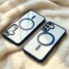 Модный прозрачный акриловый чехол с поддержкой беспроводной зарядки Magsafe для Samsung Galaxy A57 A56 A55 A37 A6 A35 A26 A17 A16 A15 A07