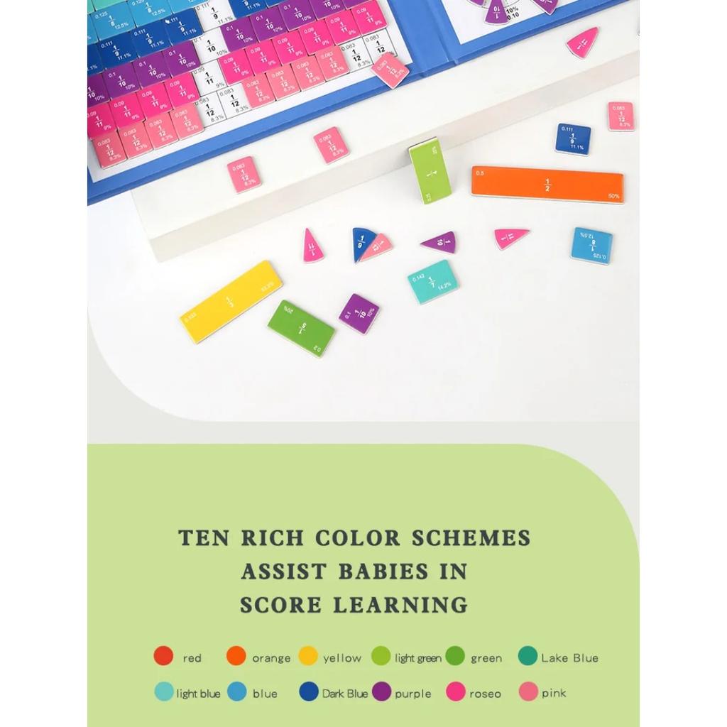 Монтессори Магнитные Обучающие Математические Пазлы Игрушки для Детей Деревянный Набор Книг Детские Арифметические Развивающие Игрушки Учебные Пособия