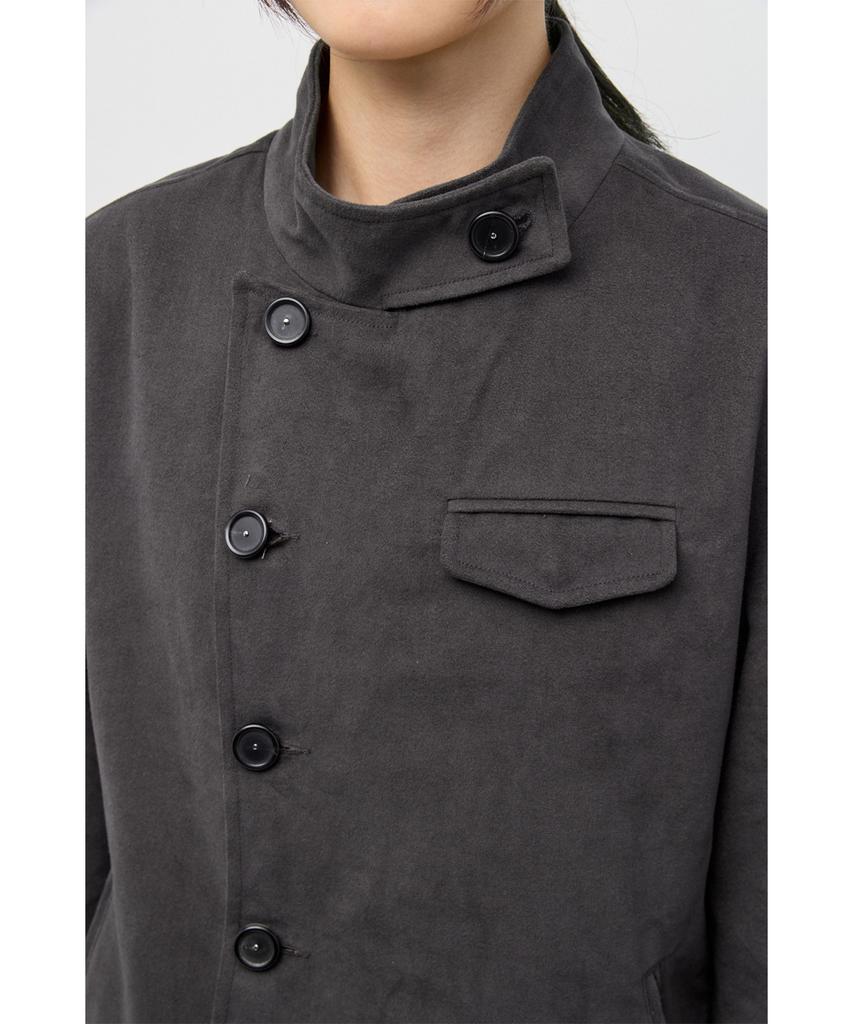 HATCHINGROOM Fencing Coat Charcoal