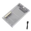 Mobile Hard Disk Box Type-C 2.5in Serial Port Transparent SSD HDD Mechanical Enclosure (Not Inclube