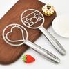 Danish Dough Whisk Stainless Steel Bread Dough Beater Creative Dough Hook Tool Bread Dough Mixer With Patterns For Sourdough