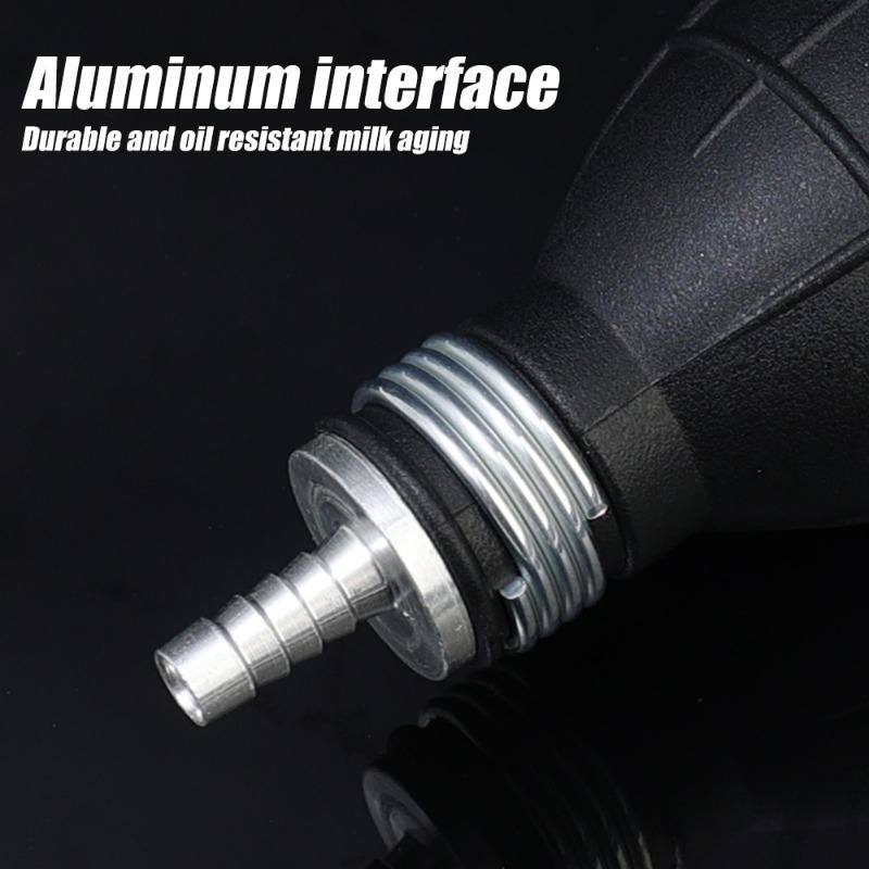 Автомобильный ручной топливный насос Автоматическая резиновая масленка 6/8/10/12 мм алюминиевый интерфейс насос для перекачки дизельного масла ручной насос для бензина и дизельного топлива